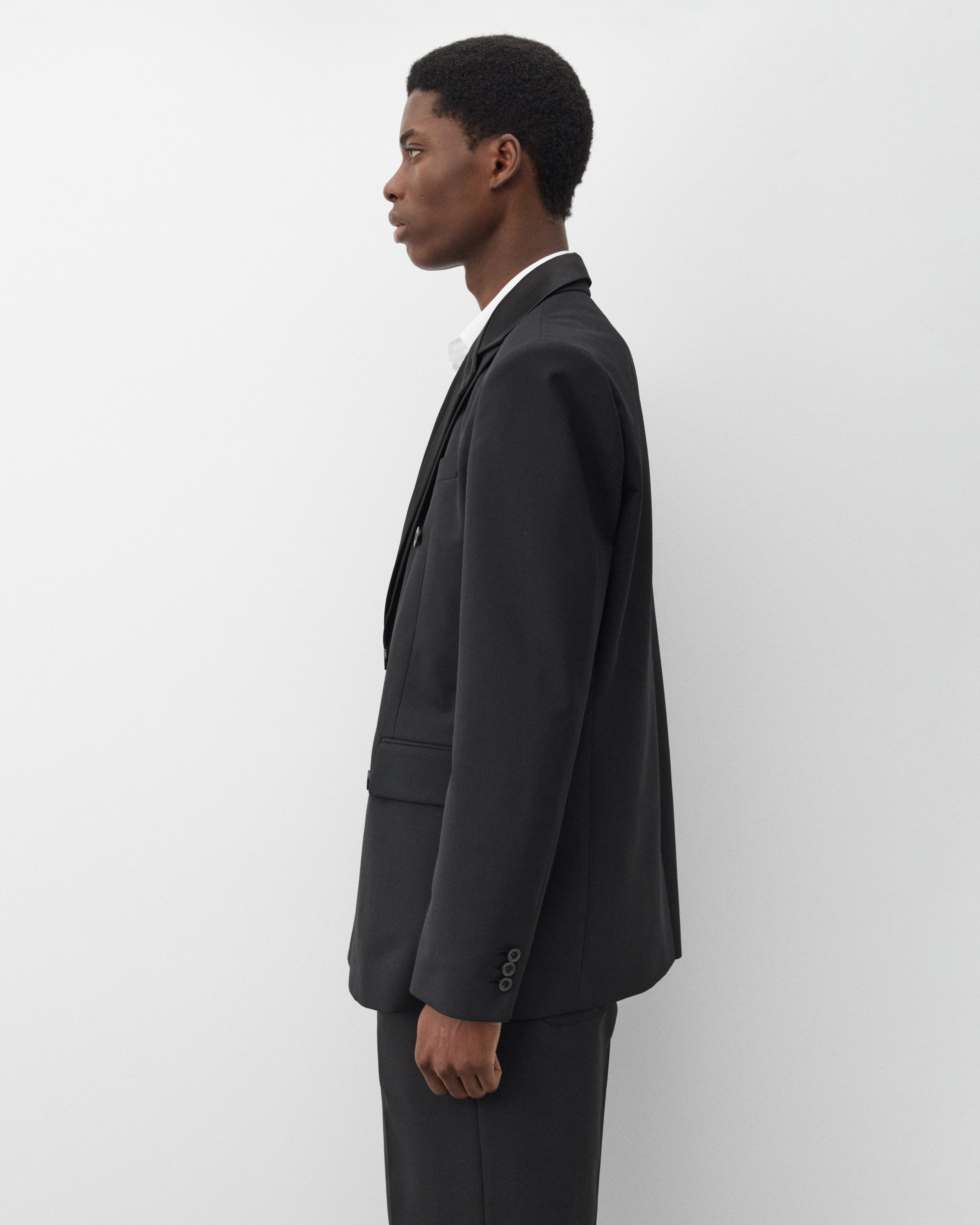 sacai: Men's Suiting Jacket (Black) | Dover Street Market London