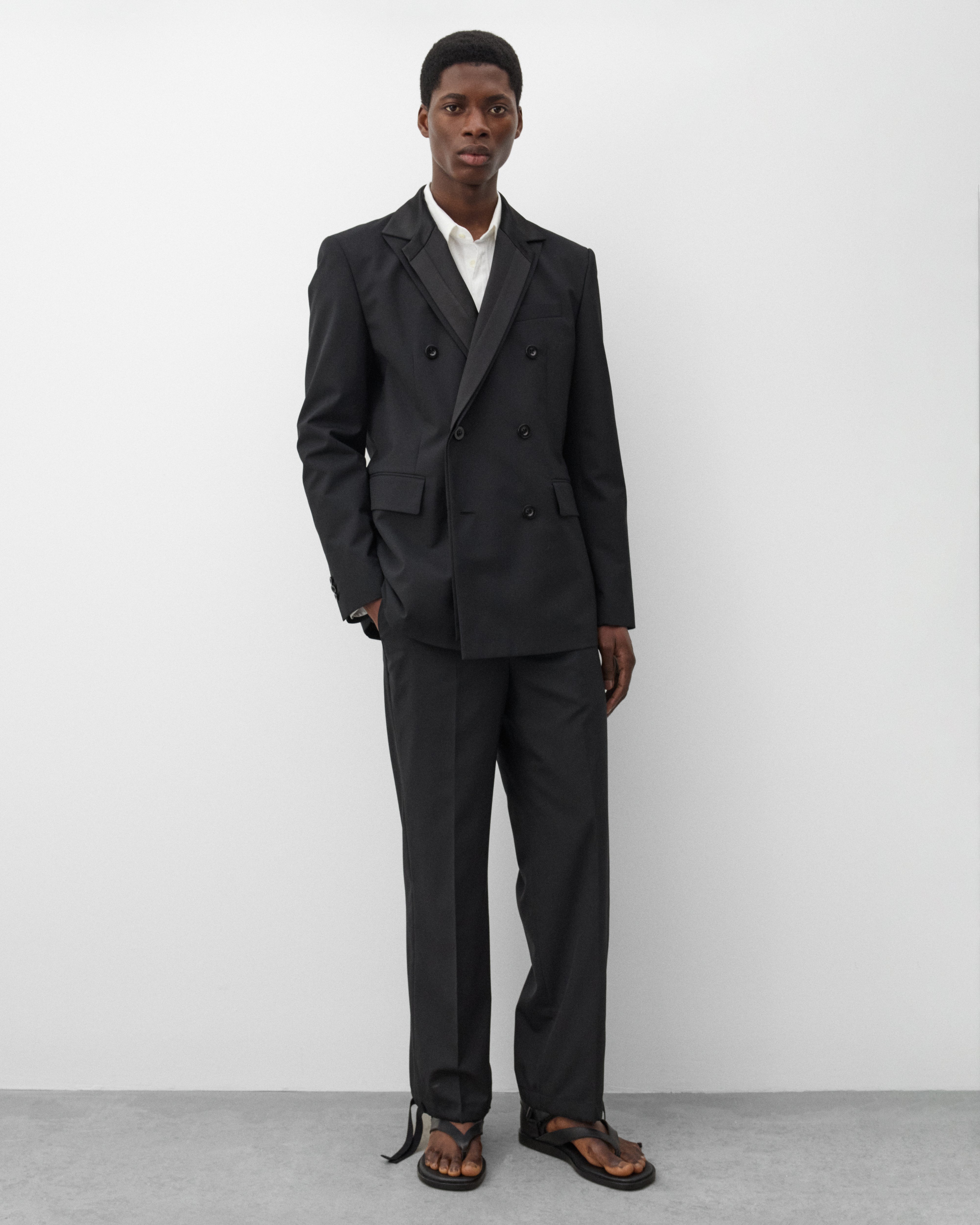 sacai: Men's Suiting Jacket (Black) | Dover Street Market London