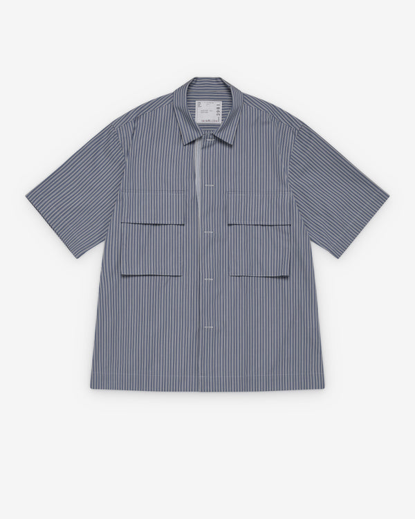 Sacai  - Men's Poplin Shirt - (Stripe)