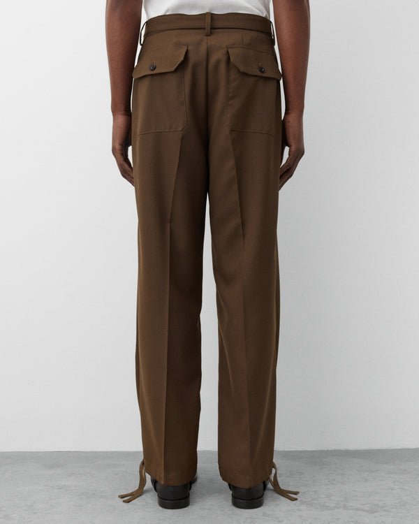 sacai - Men's Suiting Pants - (Brown)