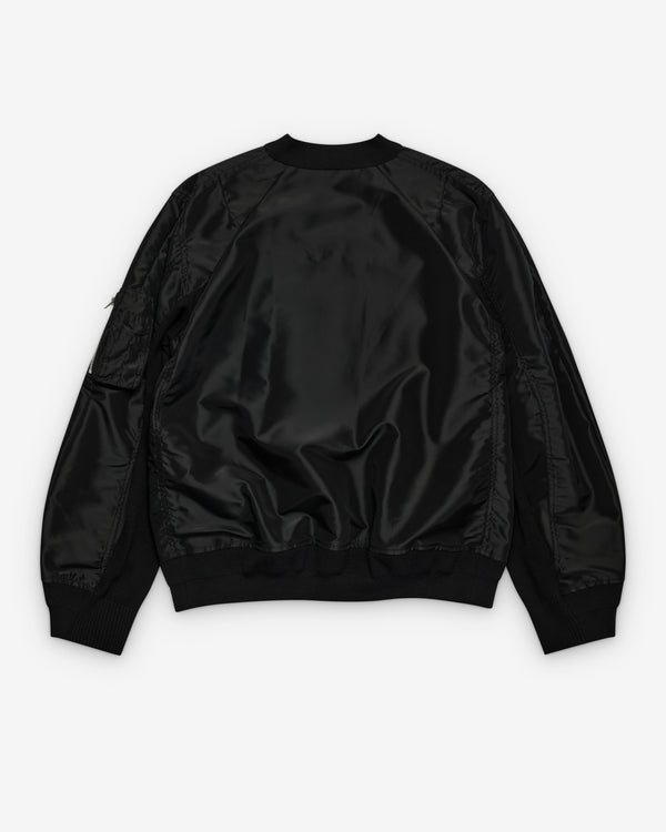 sacai - Men's Panelled Cardigan - (Black)