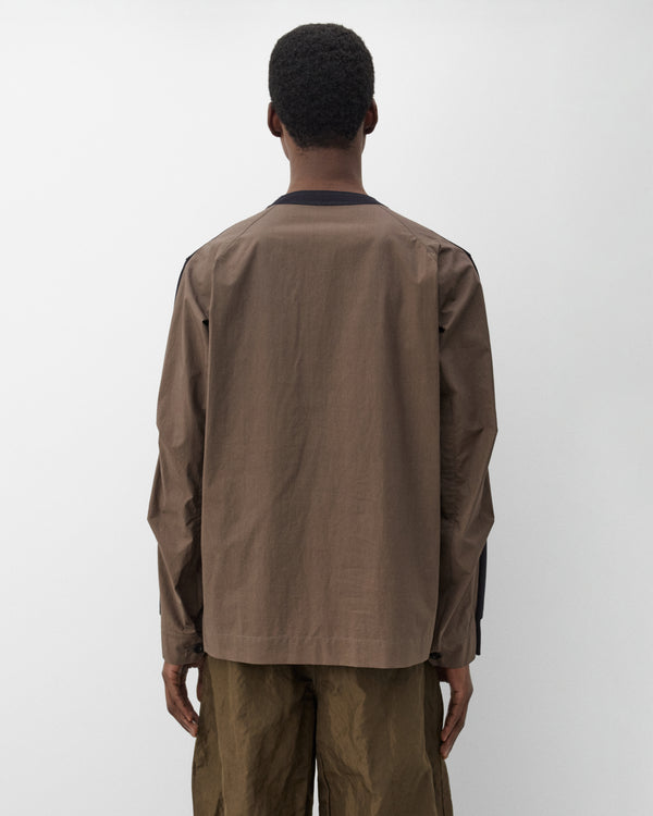 Sacai - Men's Cotton Typewriter Cotton Jersey - (Black/Brown)