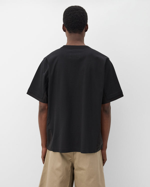 Sacai - Men's Cotton Typewriter Cotton Jersey - (Black)