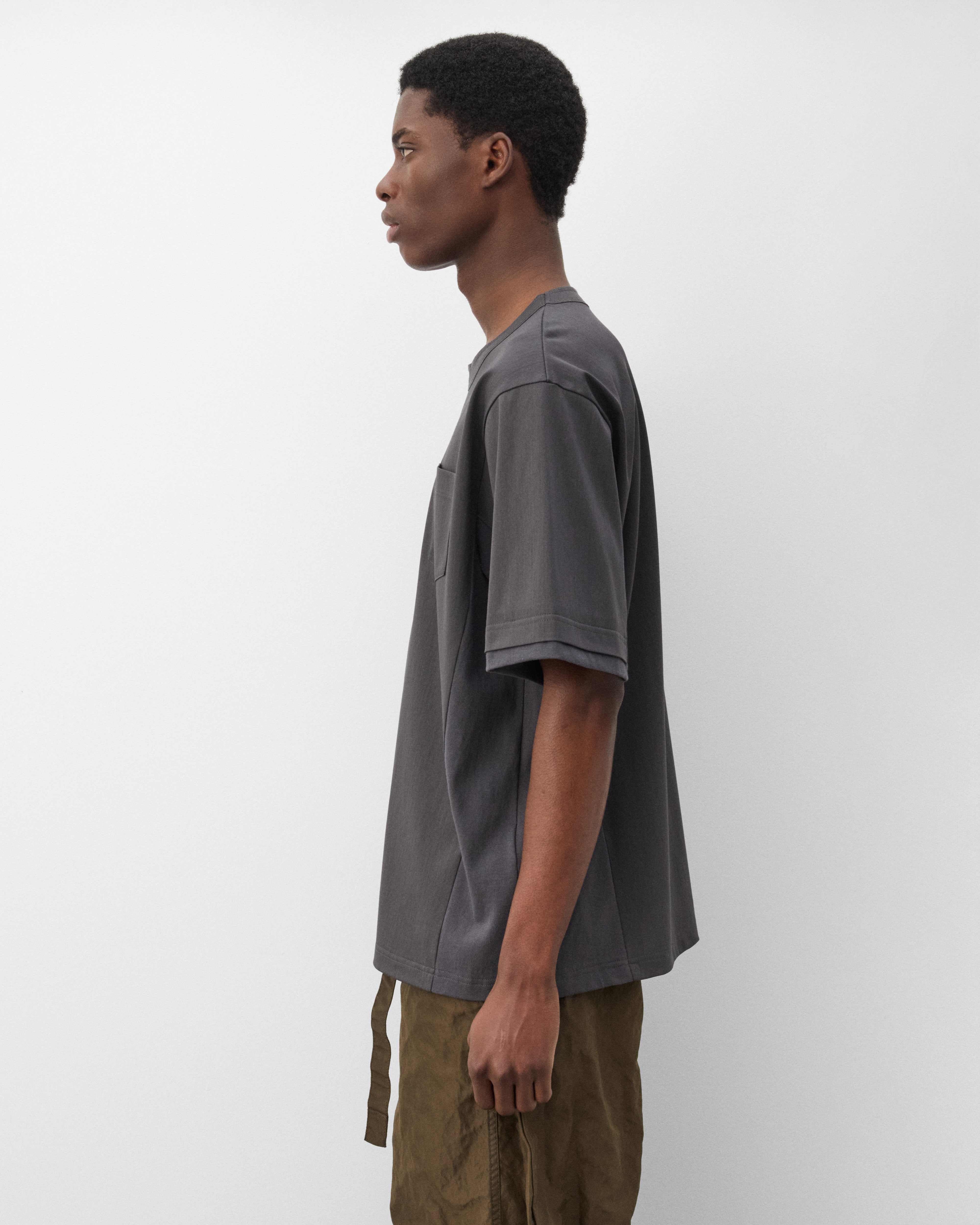 sacai Cotton Jersey Pullover サカイ ポロシャツ sacai Dungaree x Cotton Jersey Polo Shirt 