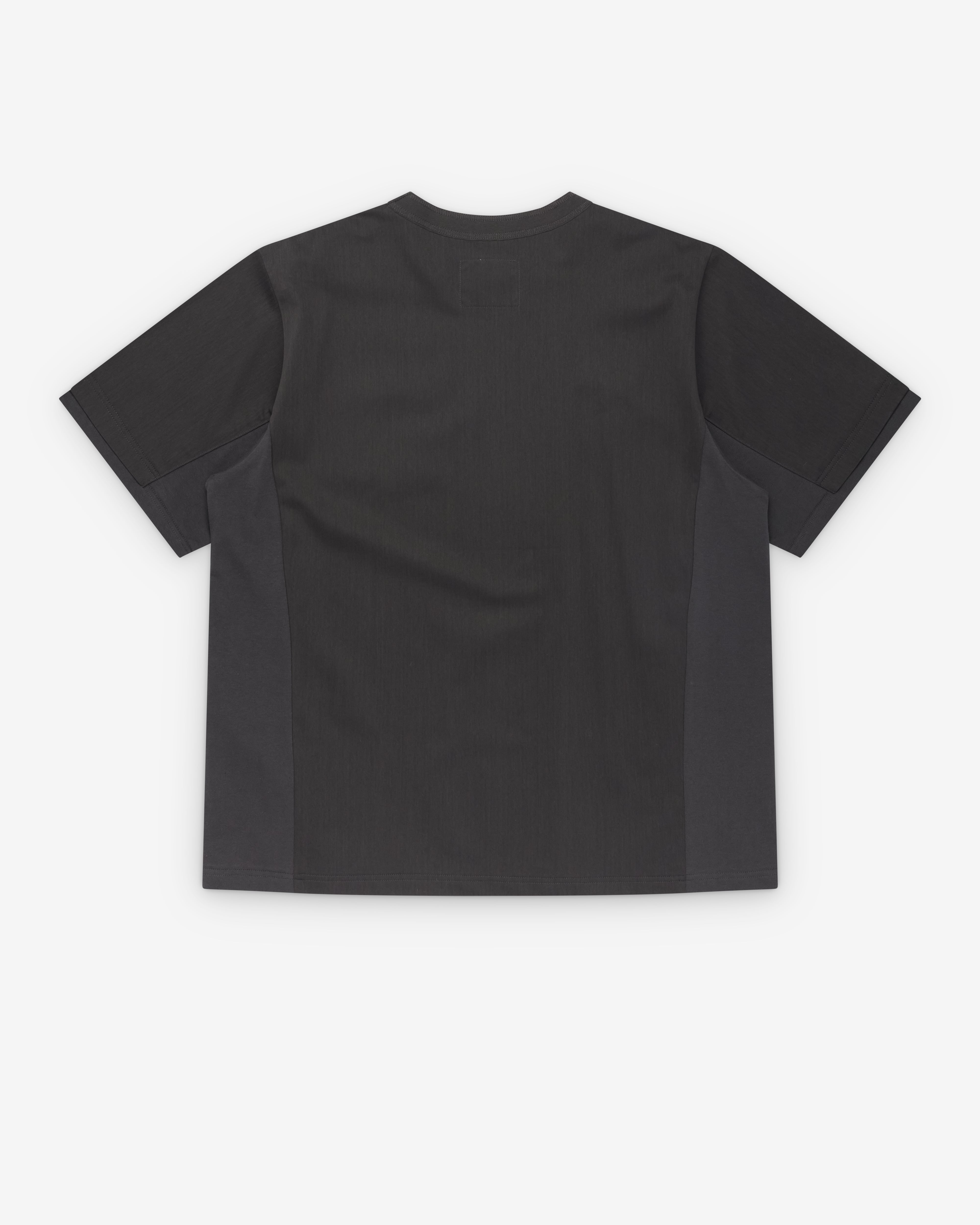 Sacai : Men's Cotton Jersey T-Shirt (Black) | Dover Street Market