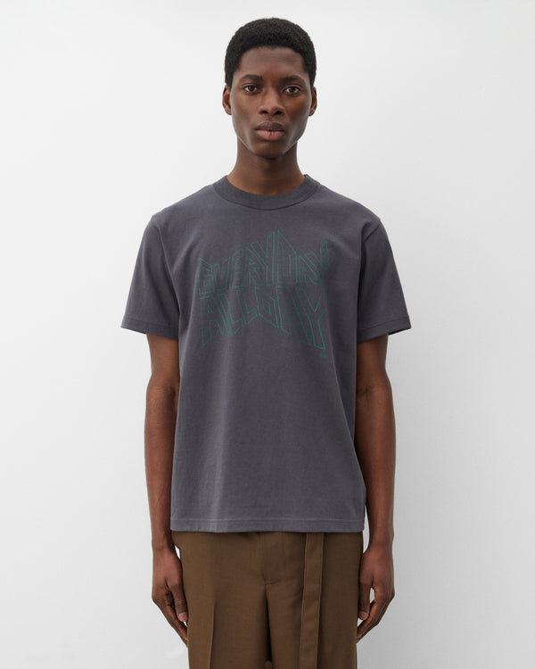 sacai - Men's Geoff Sacai Print T-Shirt - (Black)