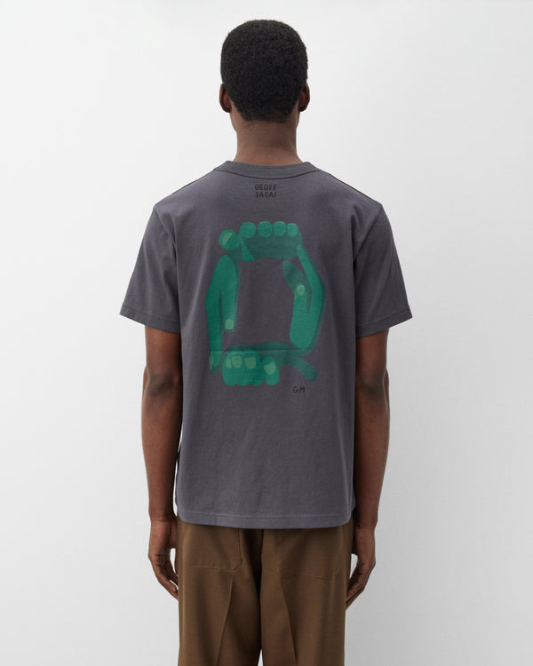 sacai - Men's Geoff Sacai Print T-Shirt - (Black)