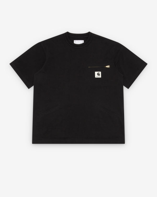 Sacai - Men's Carhartt WIP Cotton Jersey T-Shirt - (Black)