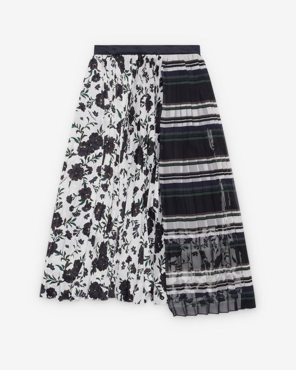 Sacai - Women's Pattern Mix Skirt - (Multi)