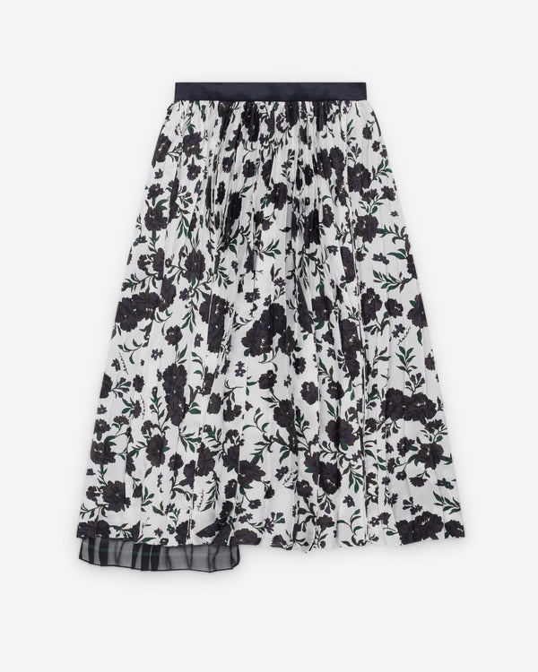 Sacai - Women's Pattern Mix Skirt - (Multi)