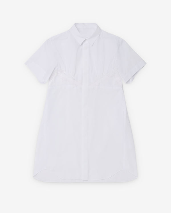 Sacai  - Women's Poplin Dress - (White)