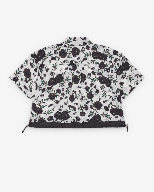 Sacai  - Women's Floral Shirt - (Black/White)