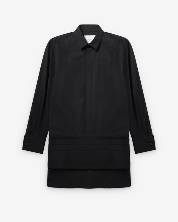 Sacai  - Women's Poplin Dress - (Black)