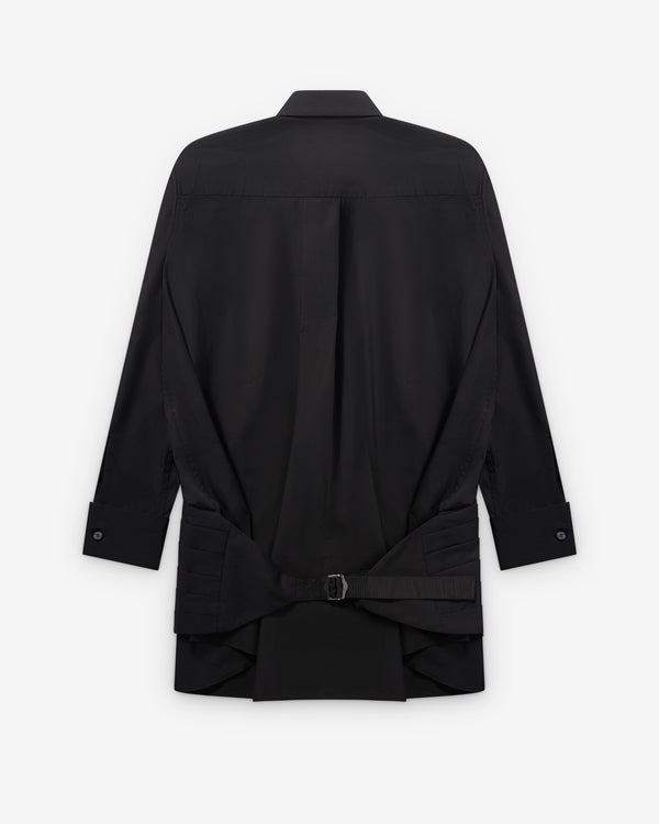 Sacai  - Women's Poplin Dress - (Black)