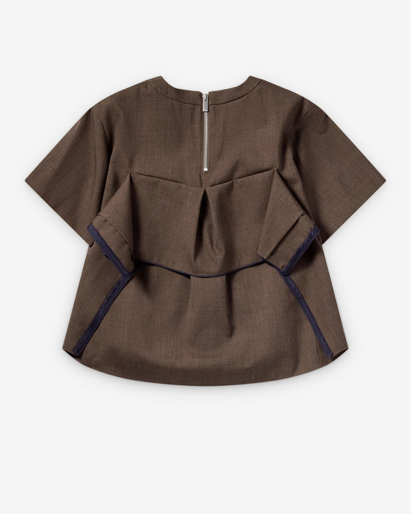 Sacai  - Women's Suiting Pullover - (Khaki)