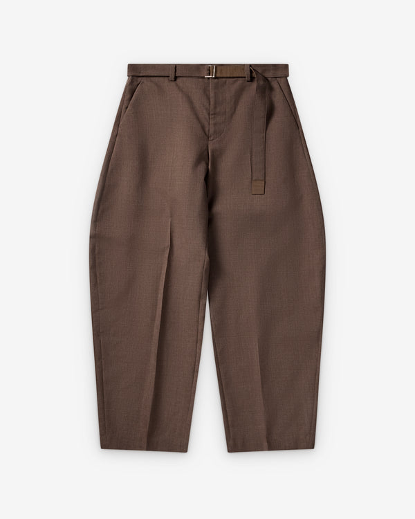 Sacai  - Women's Suiting Pants - (Brown)