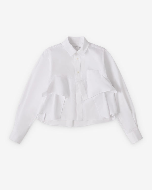 Sacai  - Women's Poplin Shirt - (White)
