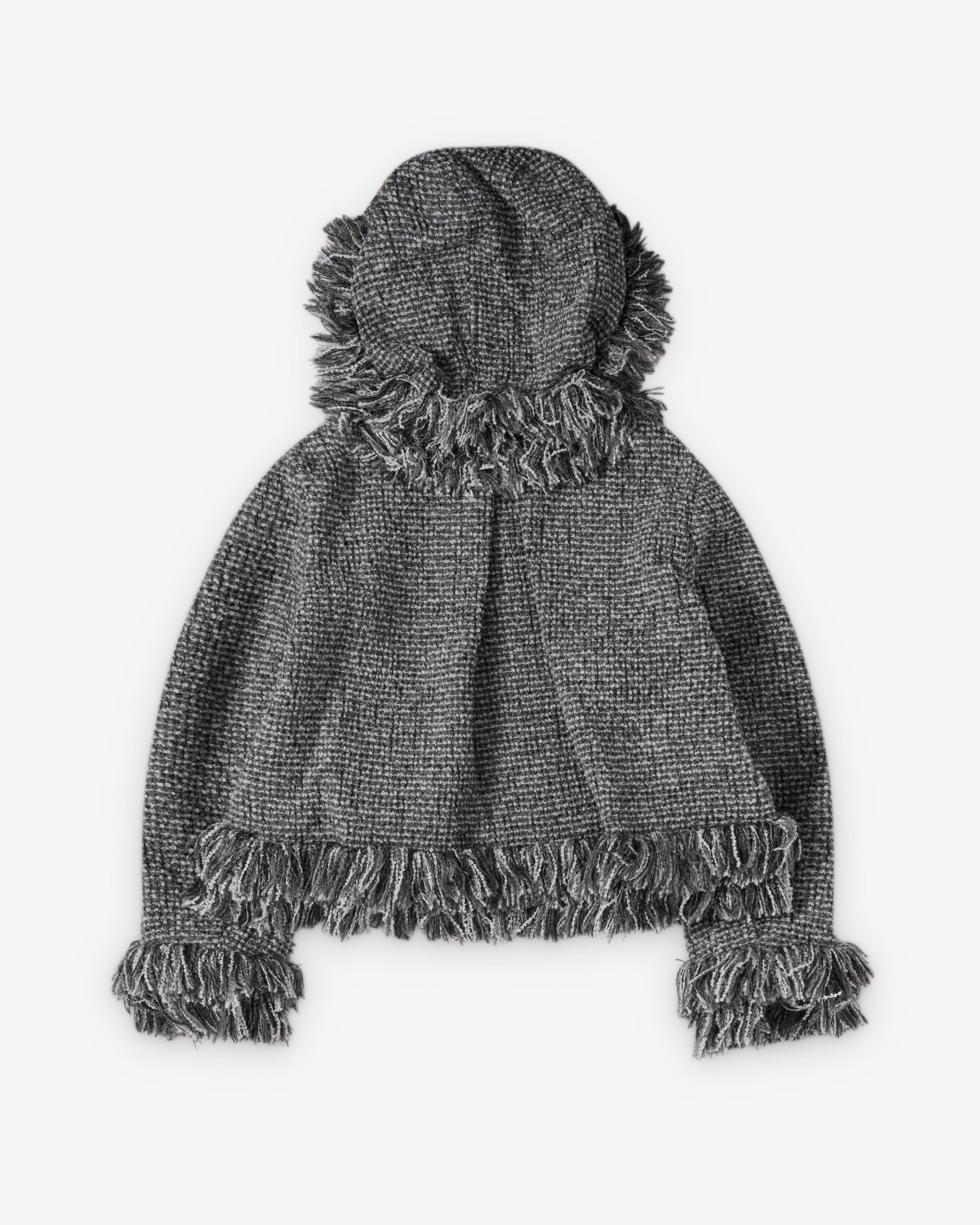 Sacai : Women's Tweed Blouson (Grey) | Dover Street Market London