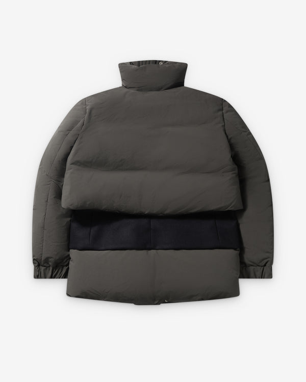 Sacai  - Women's Puffer Jacket - (Khaki/Black)