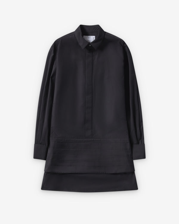 Sacai  - Women's Poplin Dress - (Black)