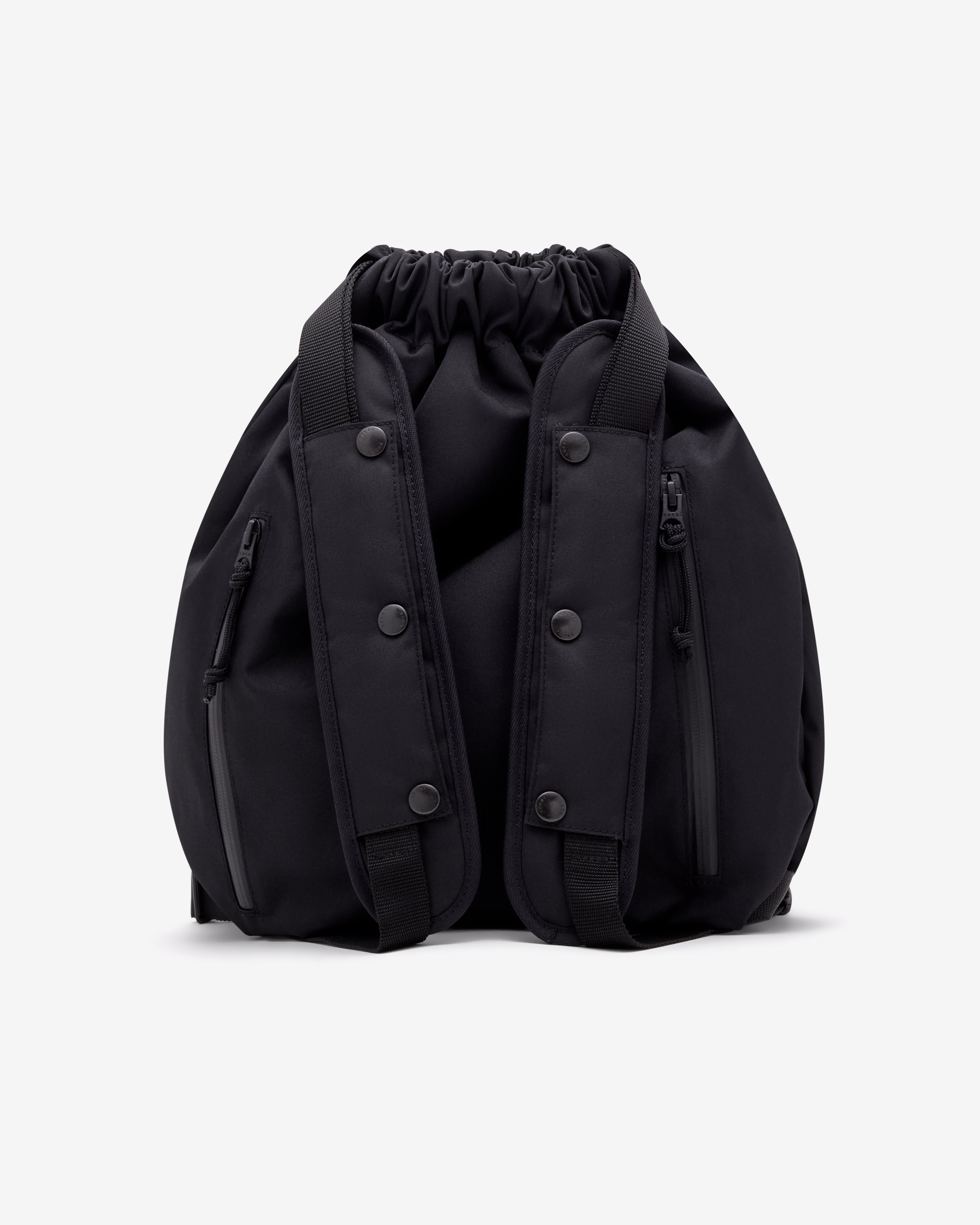 Sacai: Pocket Knapsack (Black) | Dover Street Market London