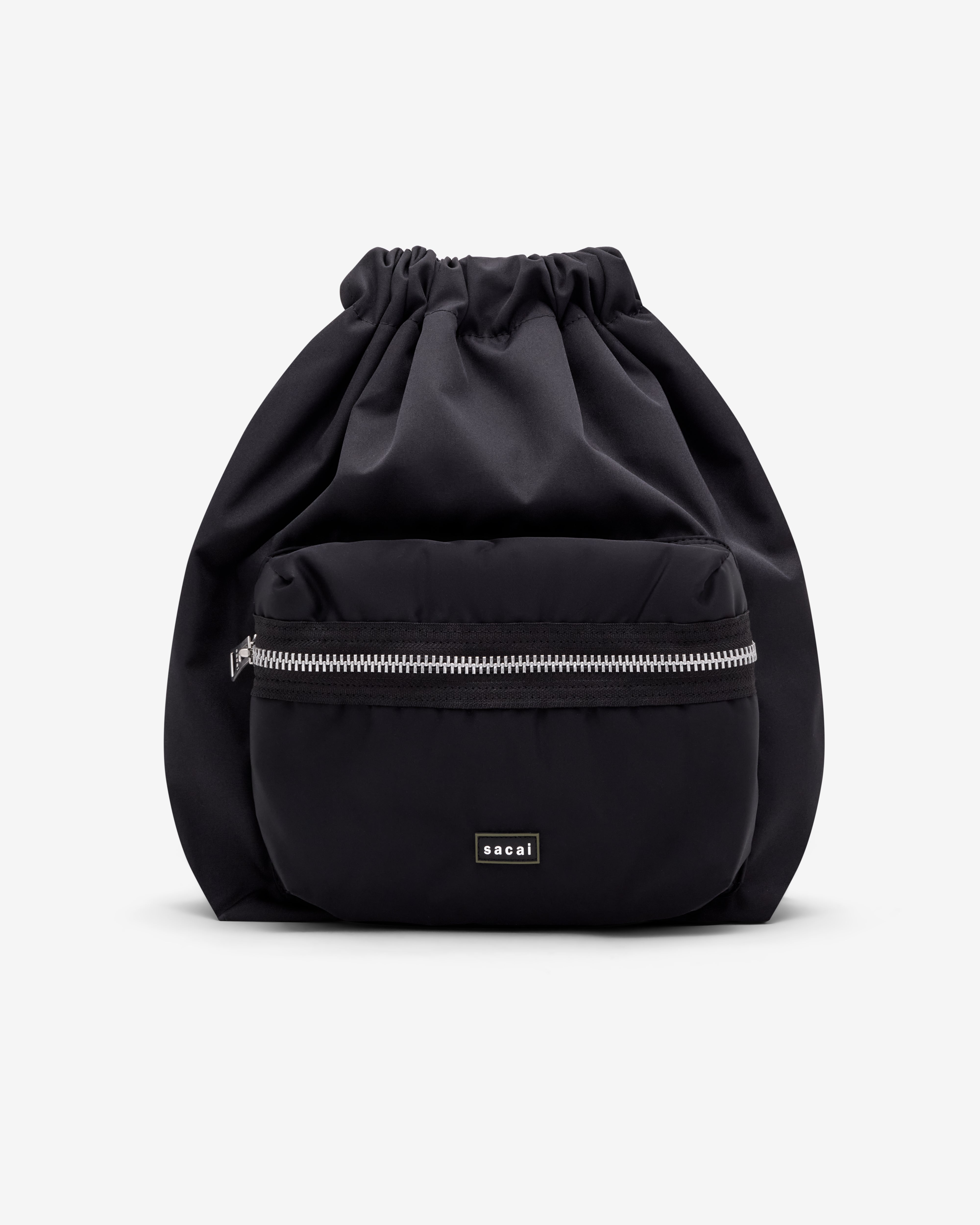 Sacai: Pocket Knapsack (Black) | Dover Street Market London