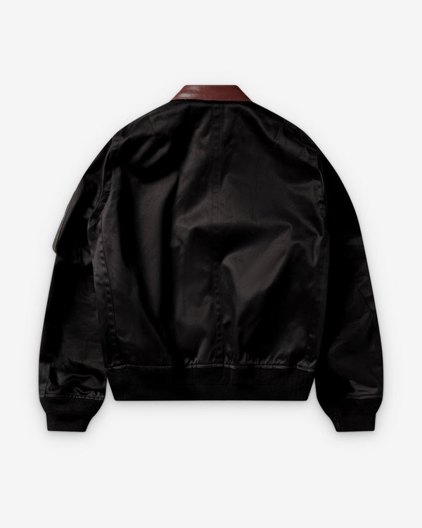 Sacai  - Men's Cotton Bomber - (Black/Brown)