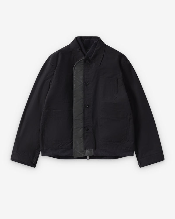 Sacai  - Men's Nylon Twill X Rip Stop Reversible Jacket - (Black)