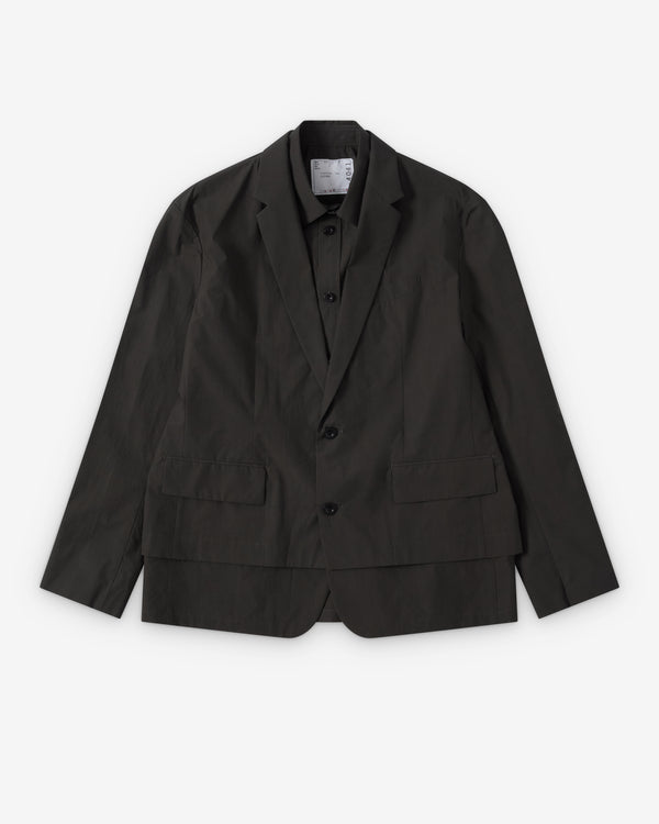 Sacai  - Men's Typewriter Jacket - (Brown)