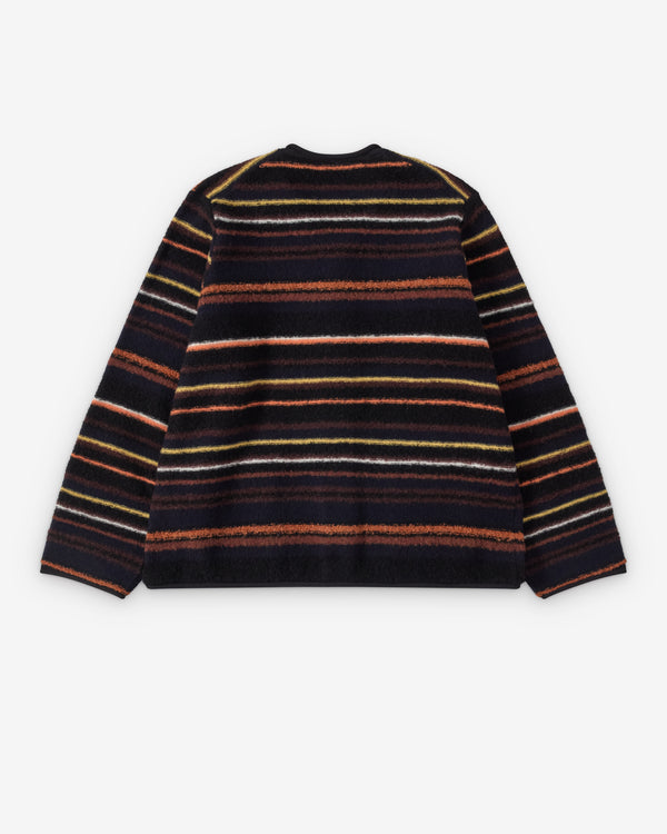 Sacai  - Men's Mix Knit Cardigan - (Striped/Multi)