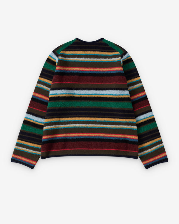 Sacai  - Men's Mix Knit Pullover - (Stripe/Multi)