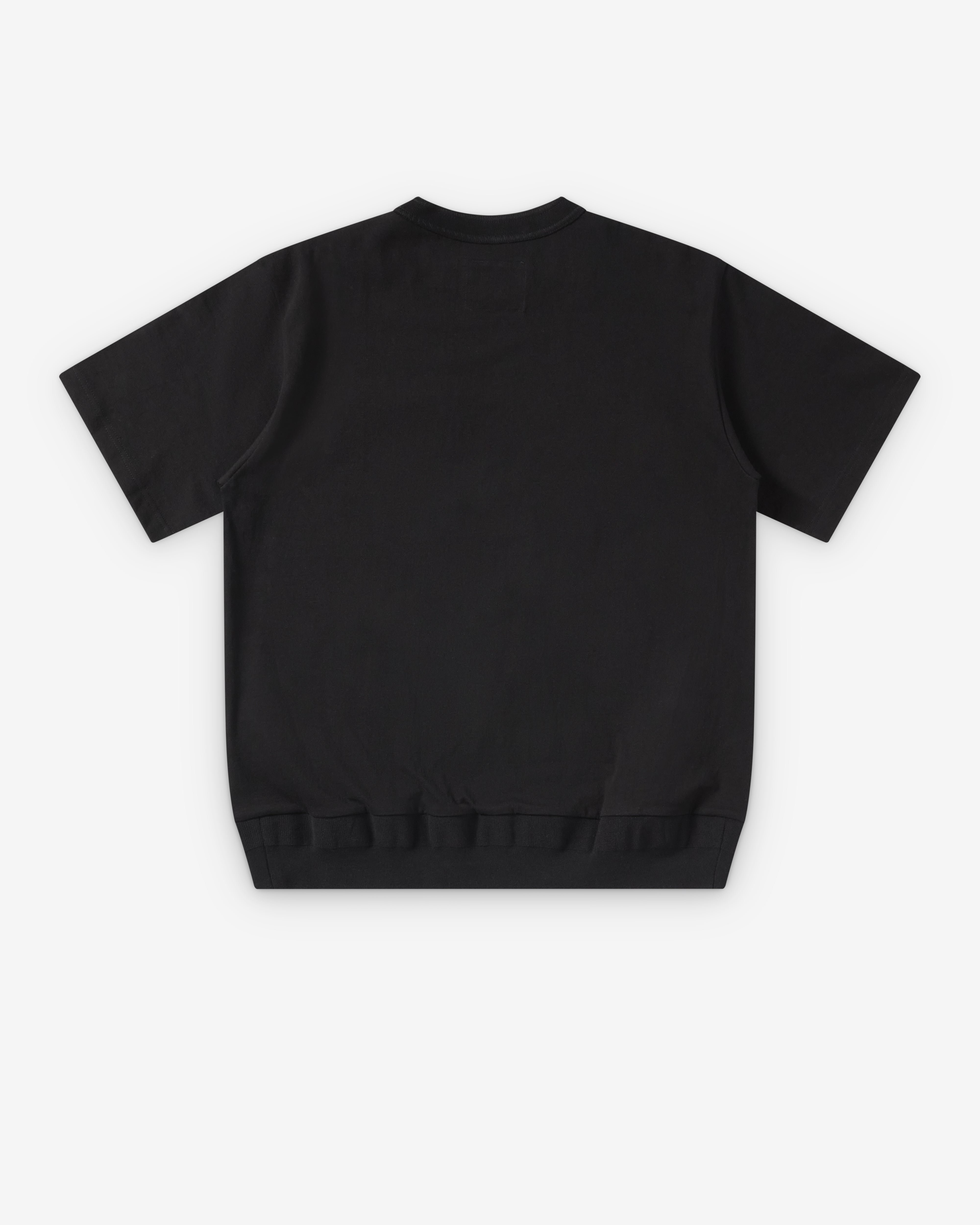 Sacai : Men's Cotton Jersey T-Shirt (Black) | Dover Street Market