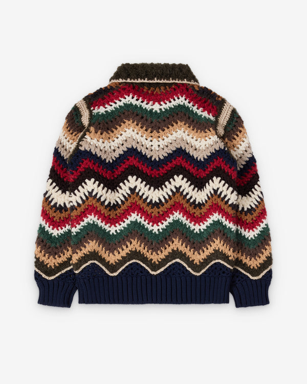 Sacai  - Men's Mix Crochet Blouson - (Multi)