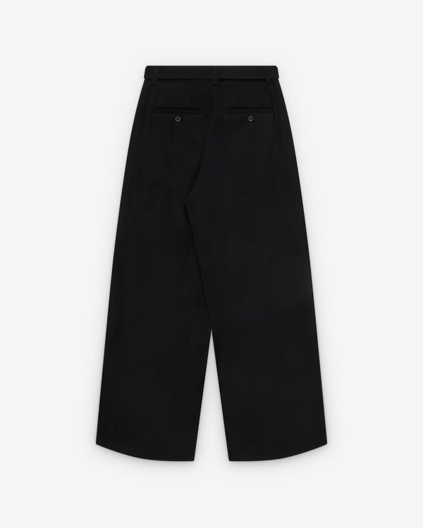 Sacai  - Women's Crepe Back Satin Pants - (Black)