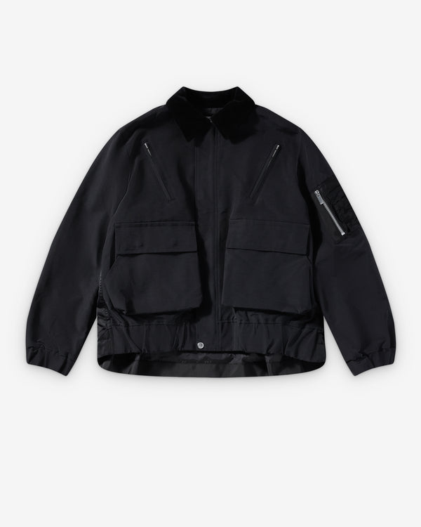 Sacai - Women's Grosgrain Bonding Jacket - (Black)