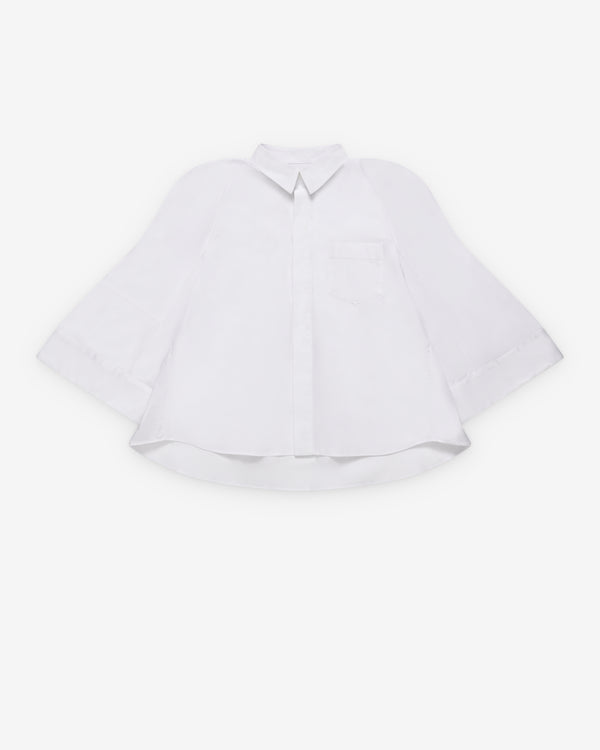Sacai  - Women's Poplin Shirt - (White)