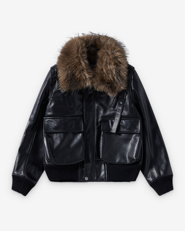Sacai - Women's Leather Blouson - (Black)