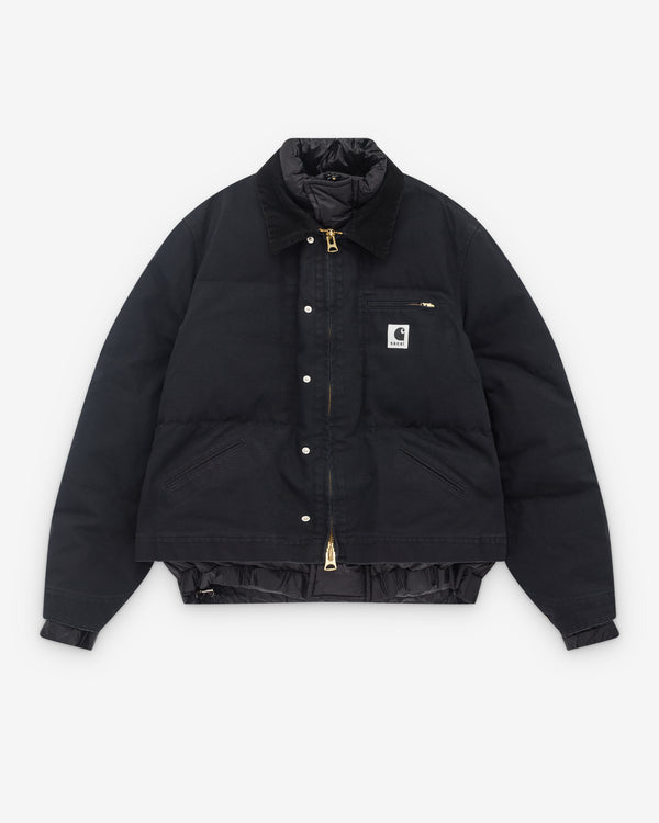 Sacai - Men's Carhartt WIP Canvas Puffer Jacket - (Black)