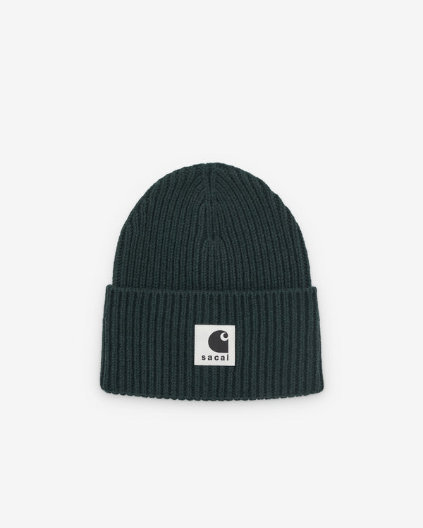 Sacai - Carhartt WIP Wool Knit Beanie - (Dark Green)