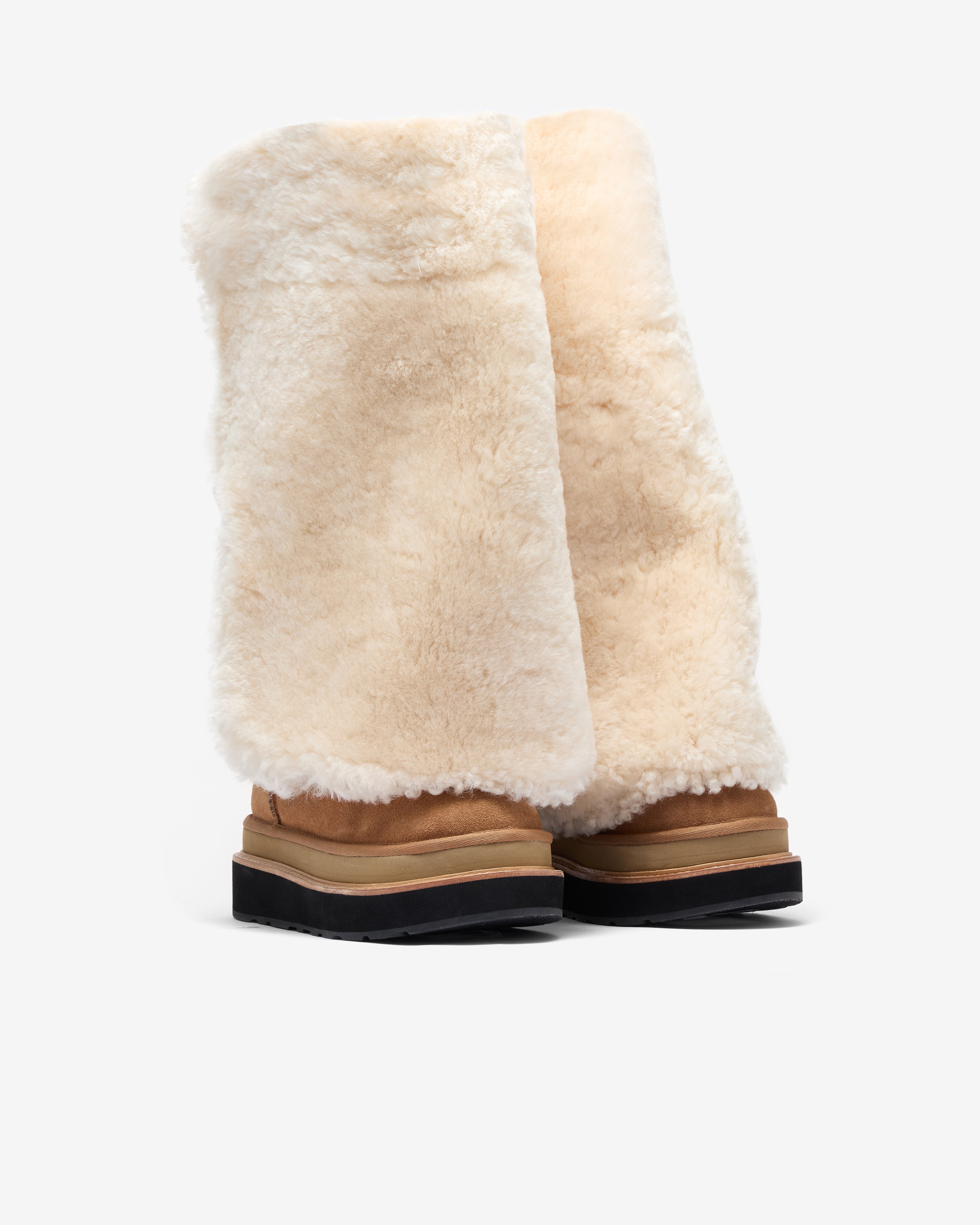 Ugg: Sacai Thigh High Boot (Chestnut) | DSML E-SHOP