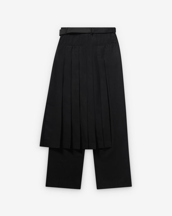 Sacai  - Women's Skirt Overlay Trousers - (Black)
