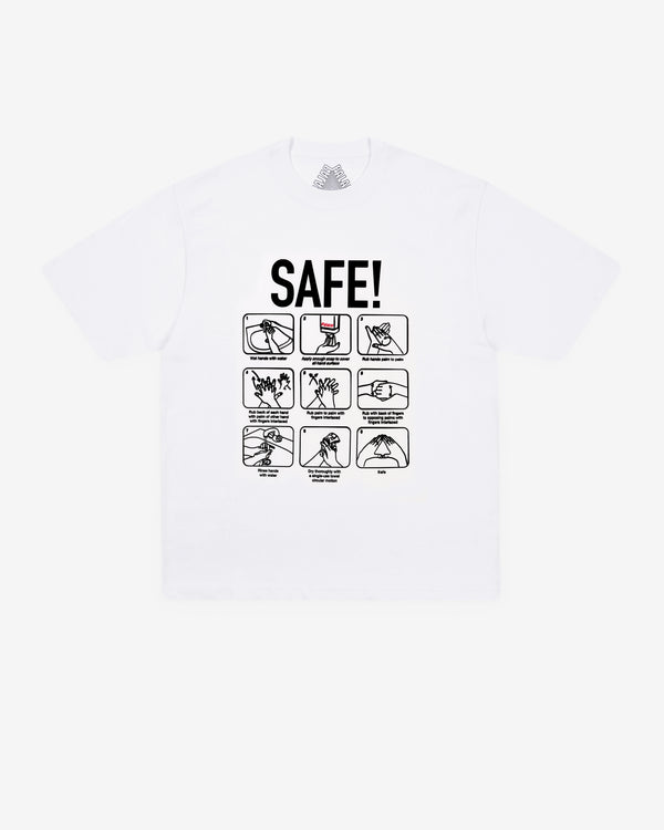 Palace - Men's Safe T-Shirt - (White)