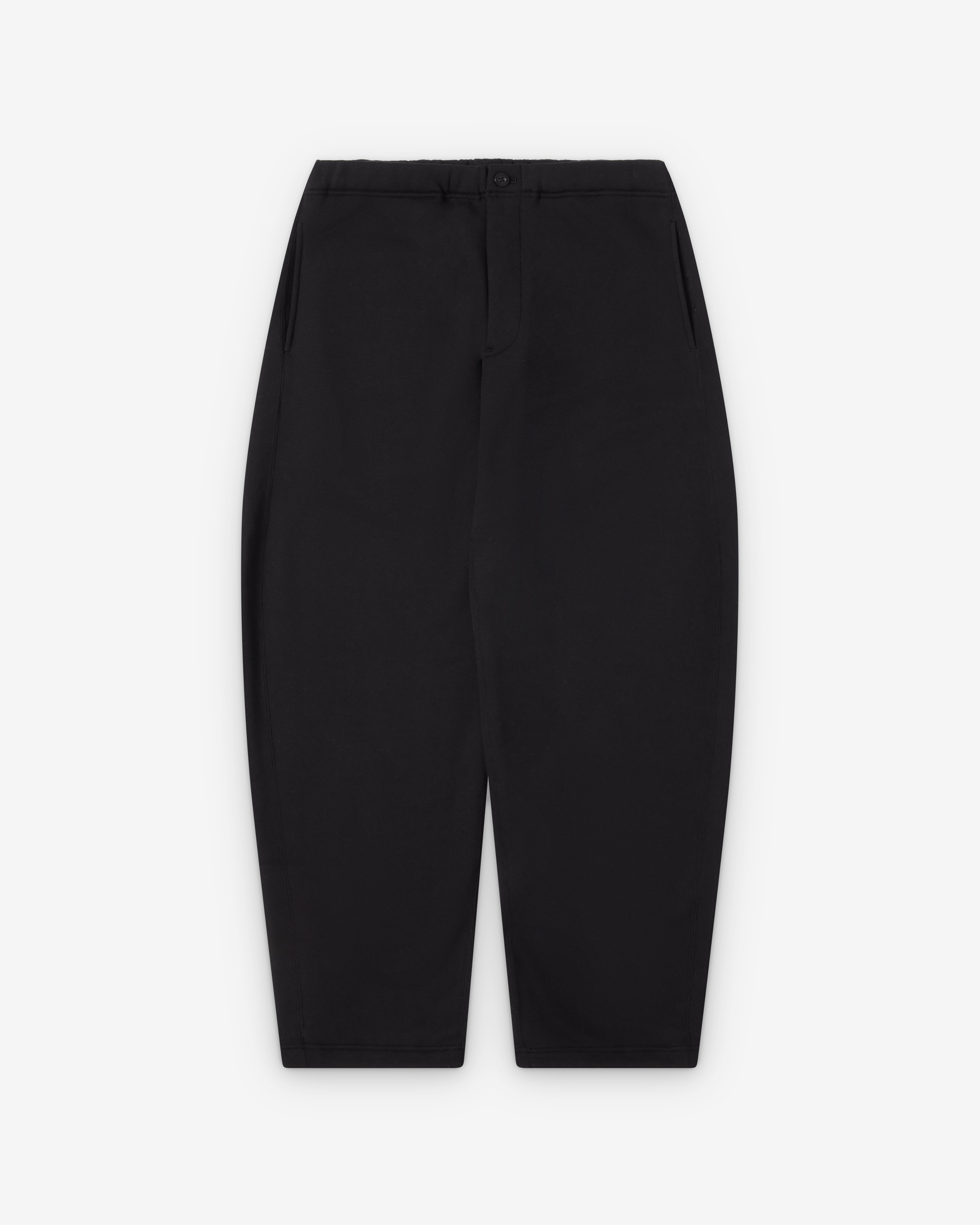 Sacai : Men's Cotton Jersey Pants (Black) | Dover Street Market London