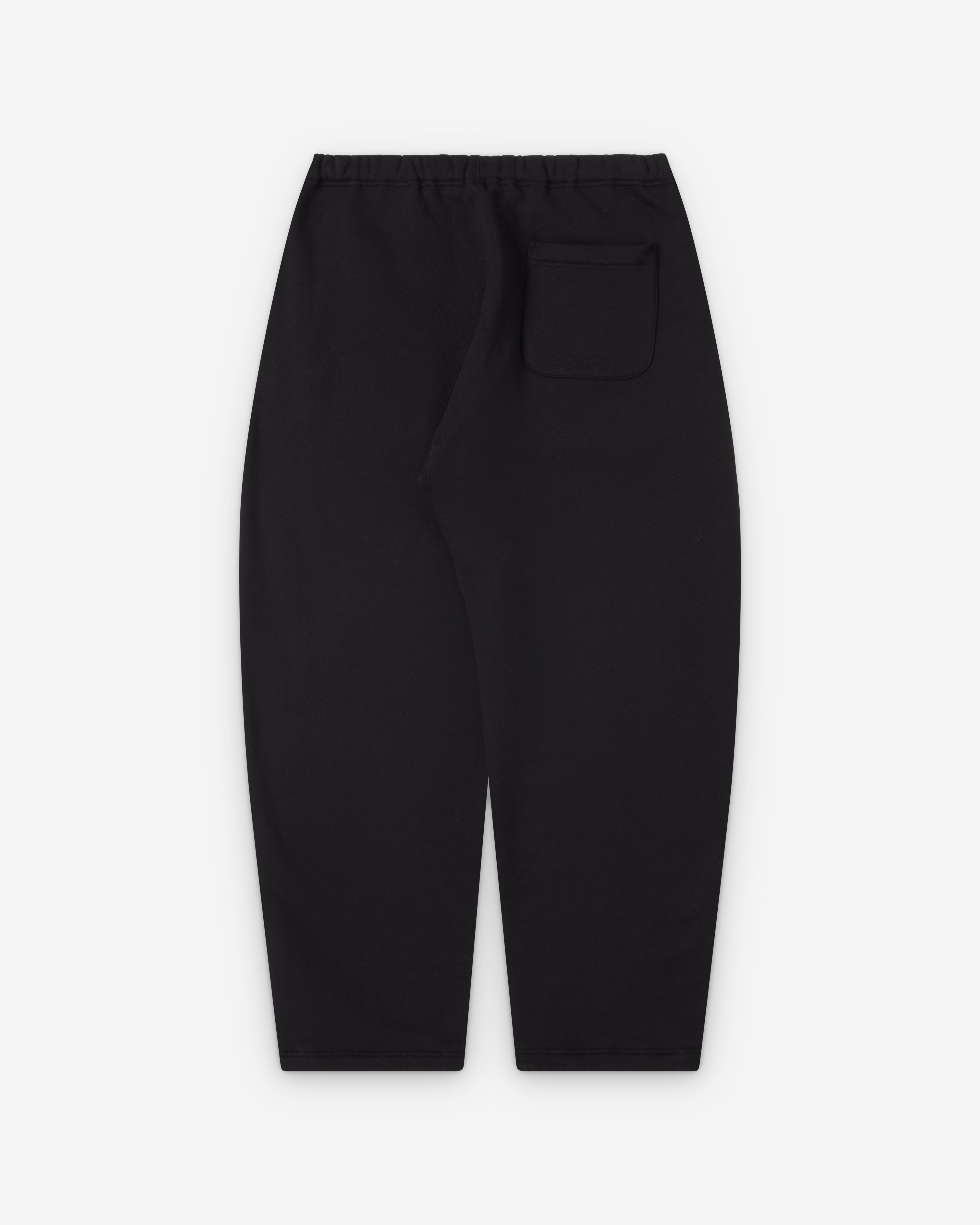 Sacai : Men's Cotton Jersey Pants (Black) | Dover Street Market London