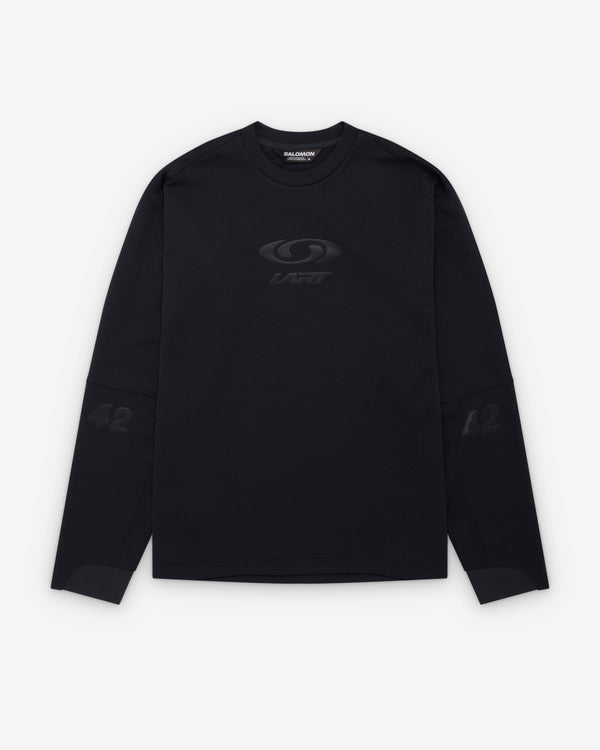 L'Art De L'Automobile - Men's Salomon Motomesh Pullover - (Deep Black)