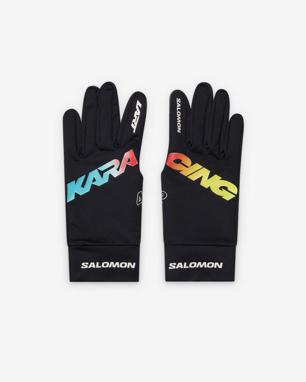 L'Art De L'Automobile - Men's Salomon Gloves - (Deep Black)