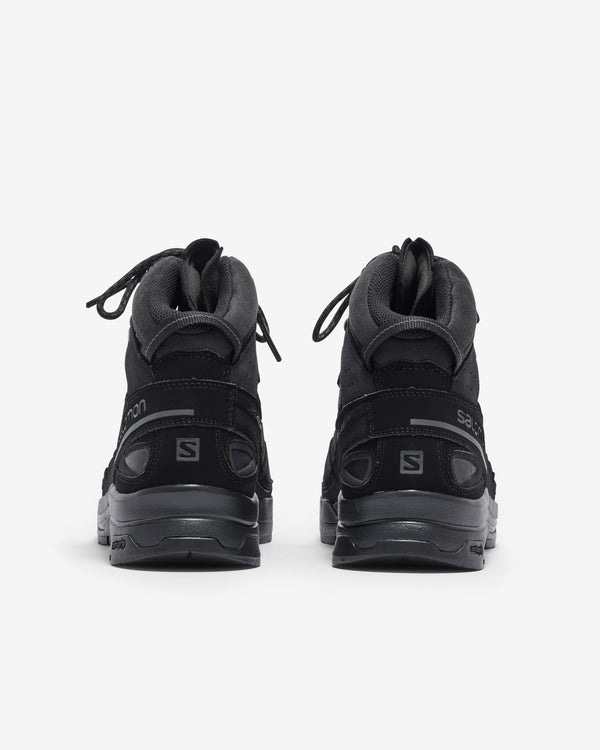 Salomon - Men’s X-ALP Mid Leather GORETEX Boot - (Black/Black)
