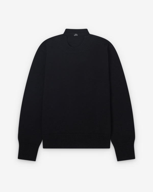 Salon C. Lundman - Men's Chunky O-Neck - (Black)