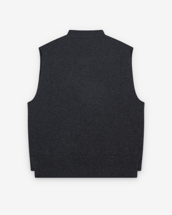 Salon C. Lundman - Men's Zip Gilet - (Grey)