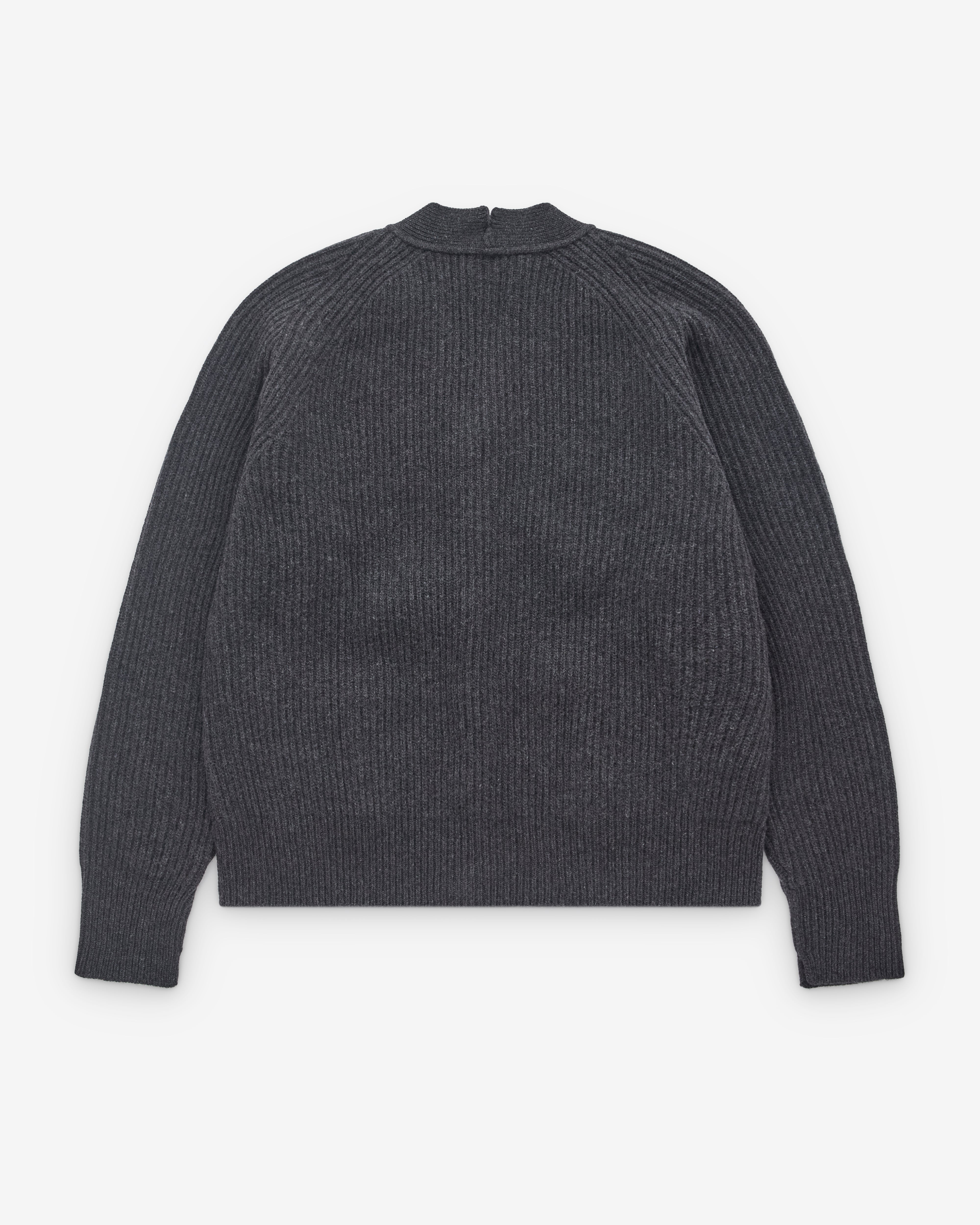 Salon C. Lundman: Men's Cardigan (Dark Grey) | Dover Street Market